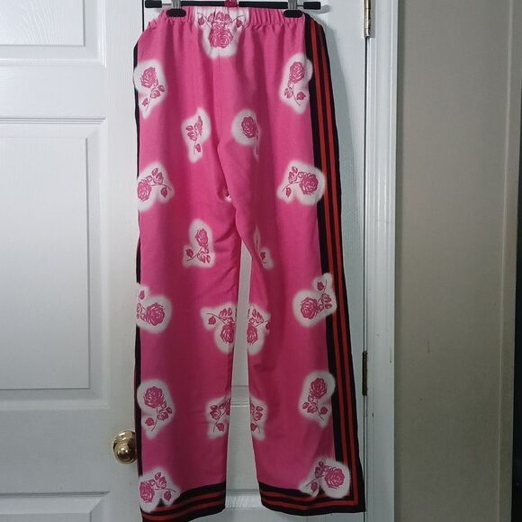 Victoria's Secret Lounge Pants Lightweight Pink Summer super Soft Pants Sz L - Picture 4 of 7